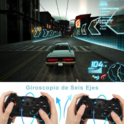 Control Switch Gamepad Inalámbrico Joystick Bluetooth Mando