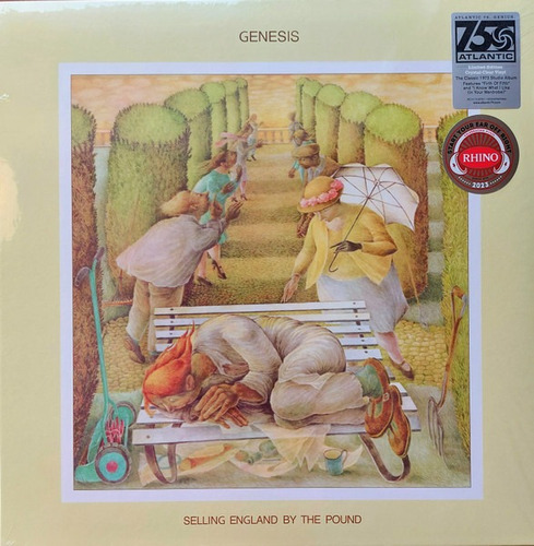 Genesis Selling England By The Pound Vinilo Clear Nuevo