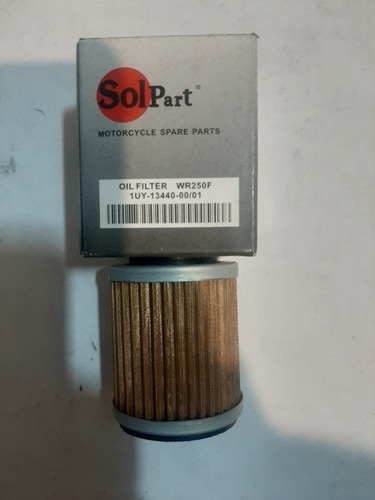 Filtro De Aceite Solpart Yamaha Wr-250f