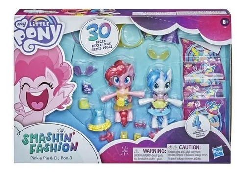 My Little Pony Pinkie Pie Y Dj Pon 3 Smashin Fashion Hasbro
