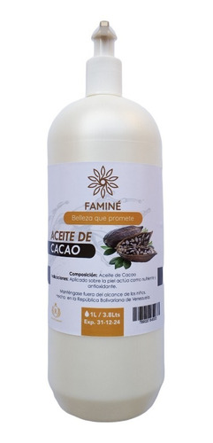 Aceite Corporal De Chocolate By Reyalite Company 1 L