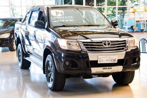 Imagem 2 de 18 de Toyota Hilux 2014 2.7 Sr Cab. Dupla 4x2 Flex Aut. 4p