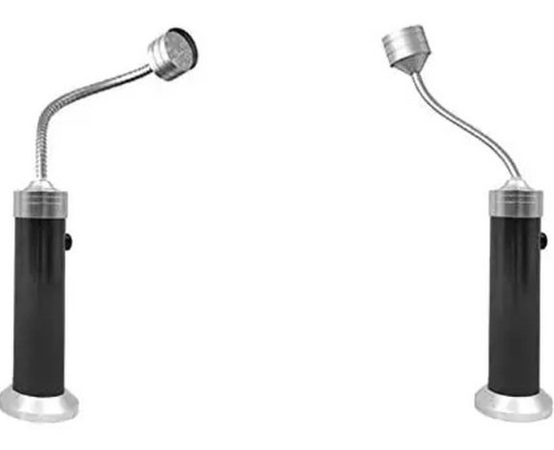 Imagen 3 de 5 de Set 2 Luces Led Magnéticas Parrilla Con Estuche (a Pilas)