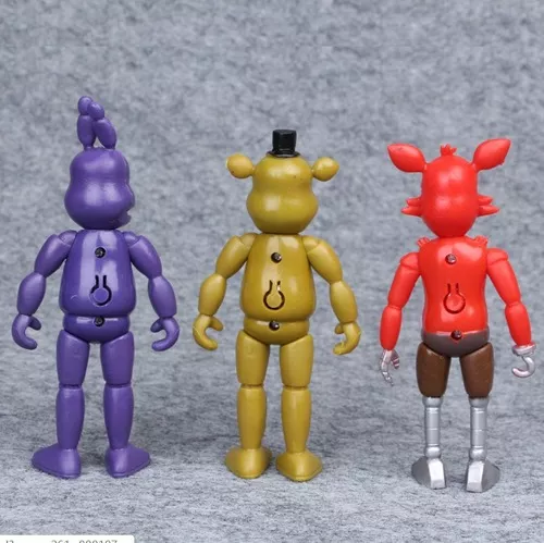 5pcs Fnaf Pizzeria Cinco Noites No Freddys Bunnie Jogo