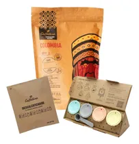 Comprar Kit 4 Capsulas Recargables Nespresso + Cafe Molido Colombia