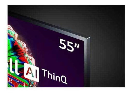 Smart Tv Nanocell 4k LG Led 55 Thinqai, Google Assistente