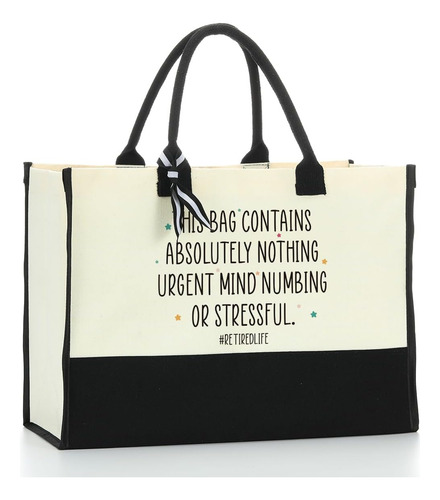 Bolsa De Lona Impermeable Personalizada Para Mujer, Regalos