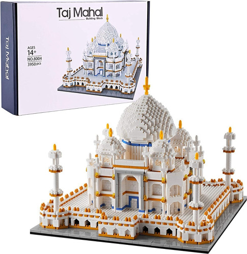 Juego De Construcción De Modelo Taj Mahal De Gran Tamaño Par