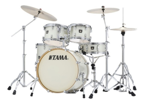Bateria Tama Superstar Ck50rs Vintage White 20