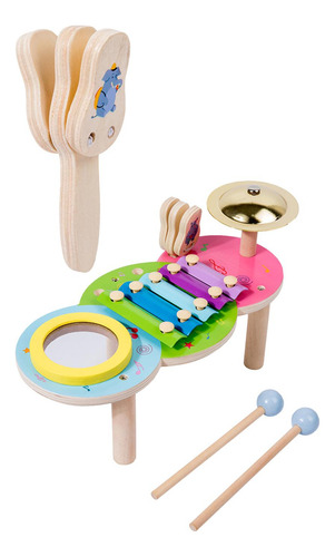 Juego De Percusión De Juguete Musical De 2 Uds, Juguetes