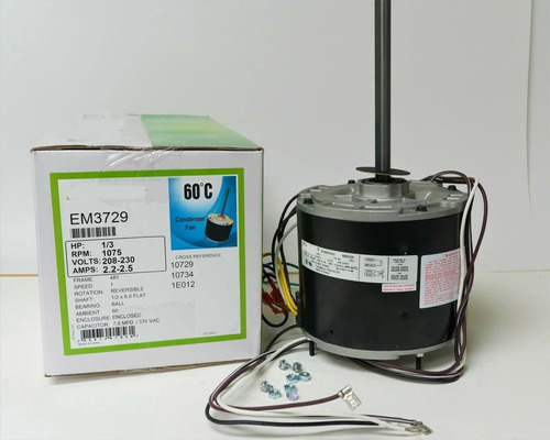 Em-3729 Para Motor Ventilador Condensador Aire Acondicionado