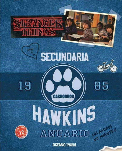 Stranger Things 2 - Secundaria Hawkins Anuario 1985