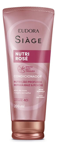 Condicionador Siàge Nutri Rosé 200ml