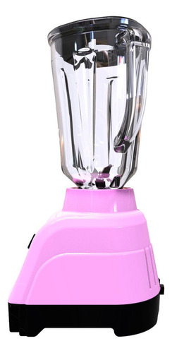 Licuadora 750w Vidrio 2l Perilla 3vel Bosstech B3 Rosa