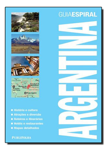 Guia Espiral Argentina - Volume 1, De Aa Publishing. Editora Publifolha Em Português