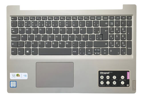Base Superior Ideapad S145 Palmrest Defeito Bs-fs540_kb_brk