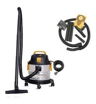 Imagen 4 de 9 de Aspiradora 15l Inox Polvo Liquido Filtro Hepa 1000w Inoxidab