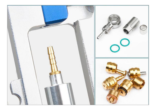 Herramienta De Inserción De Ajuste De Manguera Metal Azul
