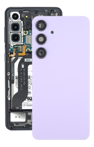 Tapa De Batería Oem Con Lente Para Samsung Galaxy S24+ Sm-s9