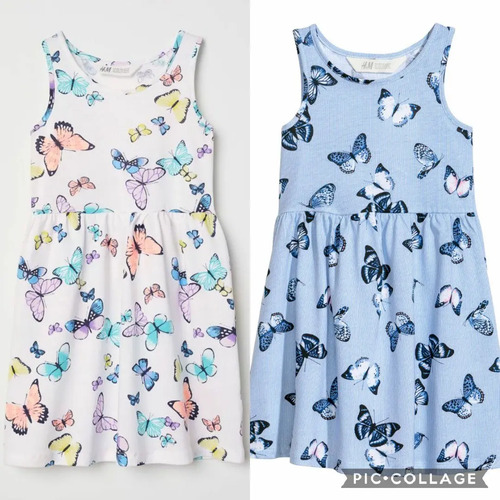 Vestido Verano Nena H\u0026m. Algodón | MercadoLibre