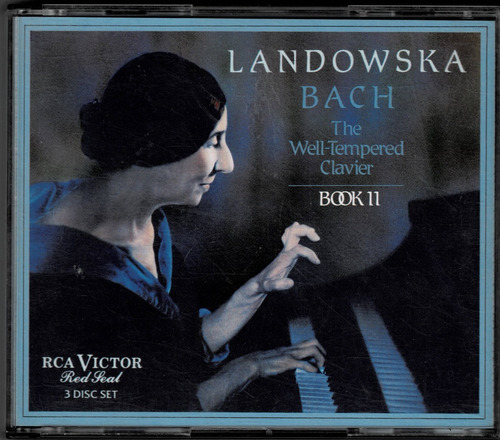 Wanda Landowska: Bach, The Wall Tempered Clavier Book 2 
