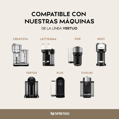 10 Cápsulas Nespresso Vertuo Espresso Diavolitto