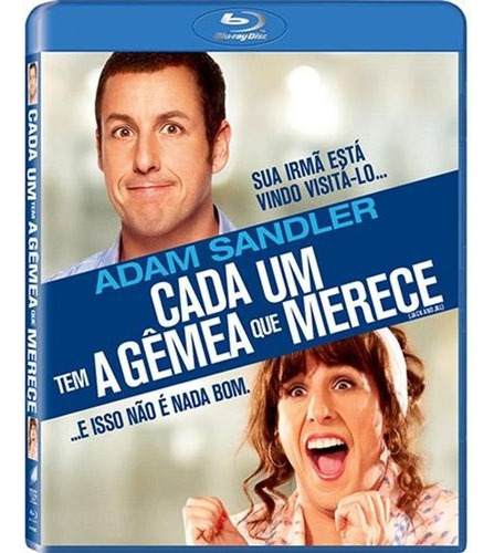 Blu Ray Cada Um Tem A Gêmea Que Merece Adam Sandler