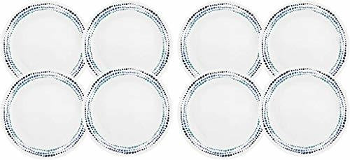 Platos - Corelle Livingware Ocean Blues 10.25  Dinner Plate 