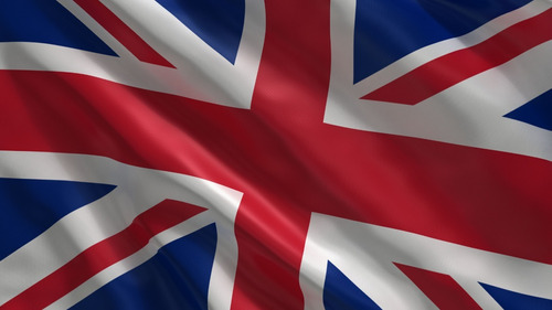 Papel De Parede Adesivo Bandeira Inglaterra Uk 30cm X 1,00m
