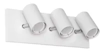 Comprar Aplique Baño Pared 3 Luces Negro Moderno Led Gu10 Vg