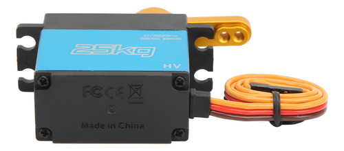 Servomotor Digital, 25 Kg, Impermeable, Engranaje Metálico,