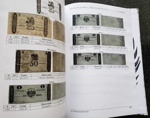 Imagen 2 de 7 de Libro 2021 Cómo Coleccionar Billetes Catálogo Venezuela