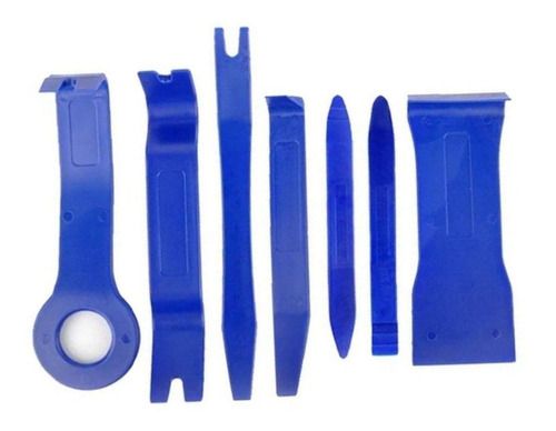 Set Herramienta Extraccion Radio Tablero Panel Puertas 7 Pz