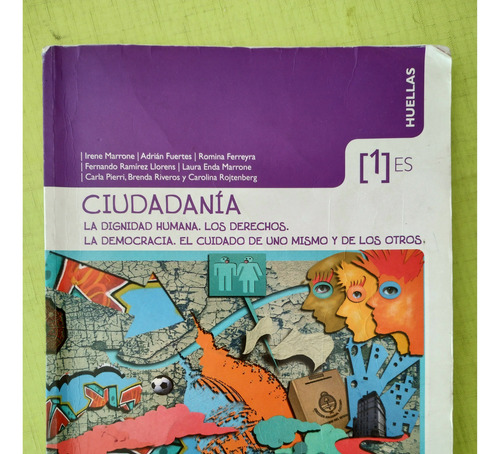 Libro Ciudadania 1 Es Huellas-estrada-la Dignidad Humana Der (Usado)