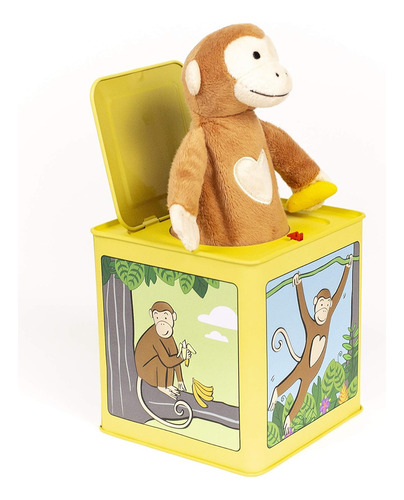 Jack The Monkey Tin Jack En La Caja