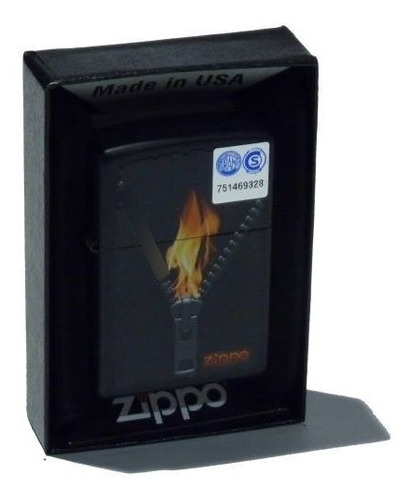 Encendedor Zippo Zipped Made In Usa 28696