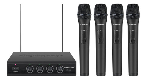 Sistema De Micrófono Inalámbrico Phenyx Pro, Micrófonos Vhf