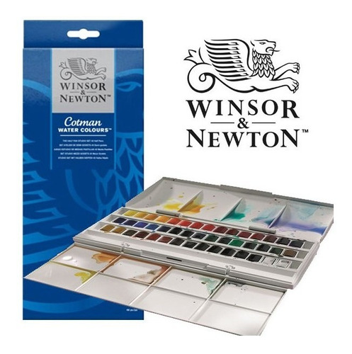 Acuarelas Winsor & Newton Cotman X 45 Colores 
