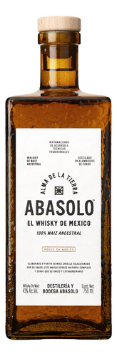 Whisky Abasolo De Maiz 750 Ml