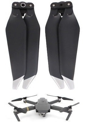Imagen 5 de 5 de 1 Par Nuevo 2017 Dji Mavic Pro Ruido Quick-release Hélices 8