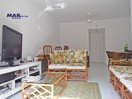 Imagem 1 de 13 de Apartamento À Venda No Guarujá, Na Praia Das Pitangueiras, Sacada, 02 Vagas De Garagem E Lazer. - Ap10358