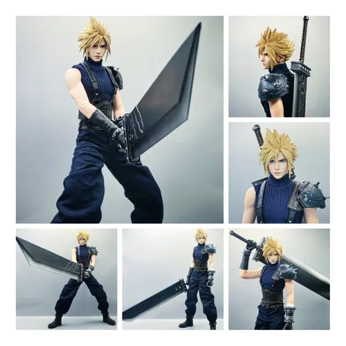 Colecionável Final Fantasy Vii Remake Cloud 1/6 Gametoys