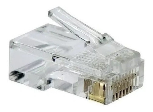 Caja De Conectores Rj45 Cat 6 Para Cable Red Internet Wi086