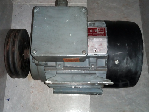 Motor Electrico De 5 Hp 220/440 Trifasico 1740rpm