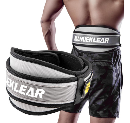 Cinturon Para Entrenamiento Con Pesas Gris-xl