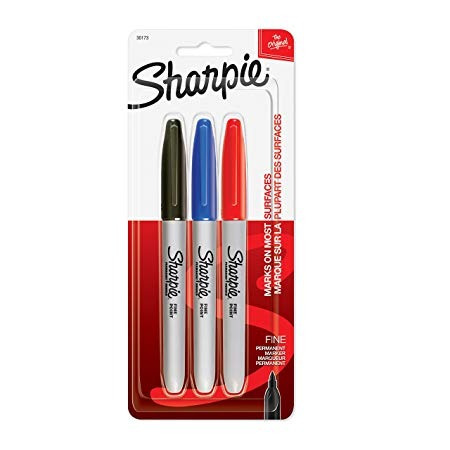 Sharpie 30173pp Marcadores Permanentes, Fine Point, Colores