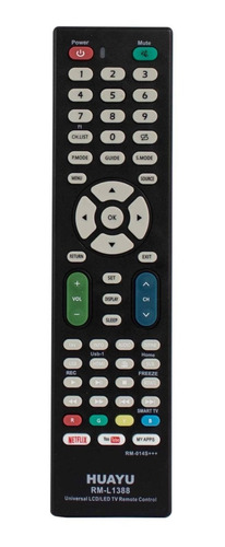 Imagen 1 de 4 de Control Remoto Para Tv Smart Universal Panavox Samsung Sony