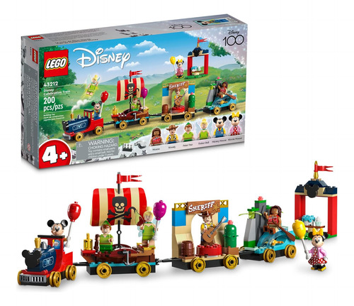 Lego Disney 100 Celebración Tren Juguete De Construcción ...