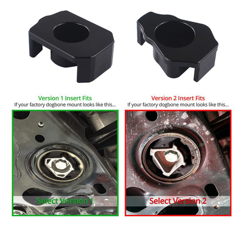 Inserto De Montaje Dogbone Apto Compatible Con Audi Tt Tts