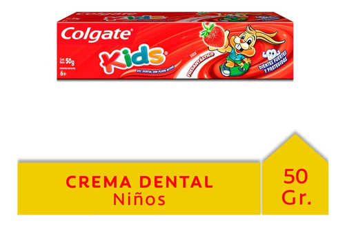 Crema Dental Colgate Kids Fresa X 50 Gr